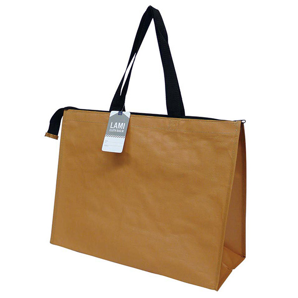 ラミクロスバッグM(ライトブラウン)